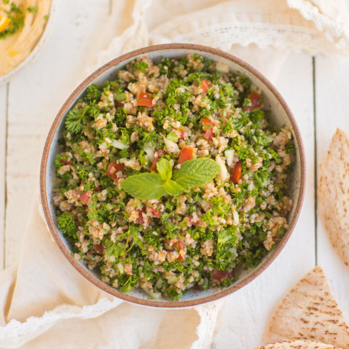 Tabbouleh: Healthy Vegan Mediterranean Salad for Summer Meals